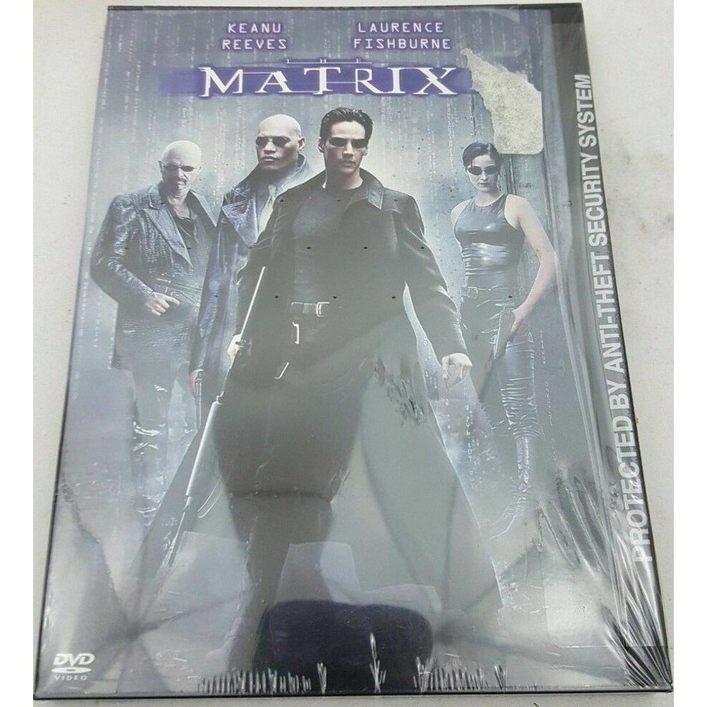 The Matrix (DVD, 1999) NEW Snapcase SEALED Keanu Reeves Neo